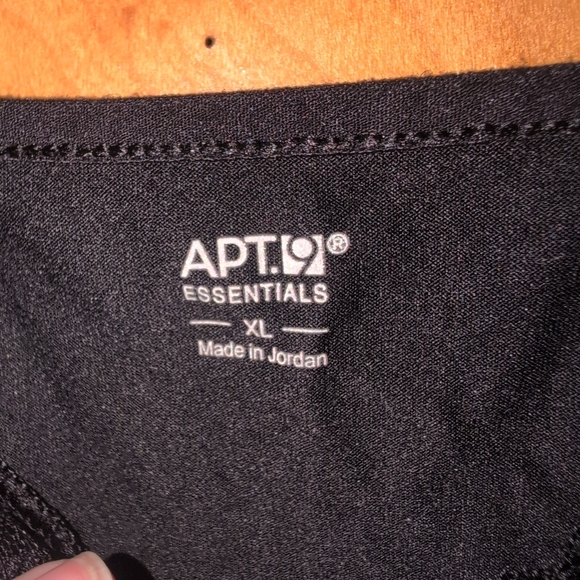 Apt 9 Essentials Woman's Xl Black Tank Top - Picture 2 of 6